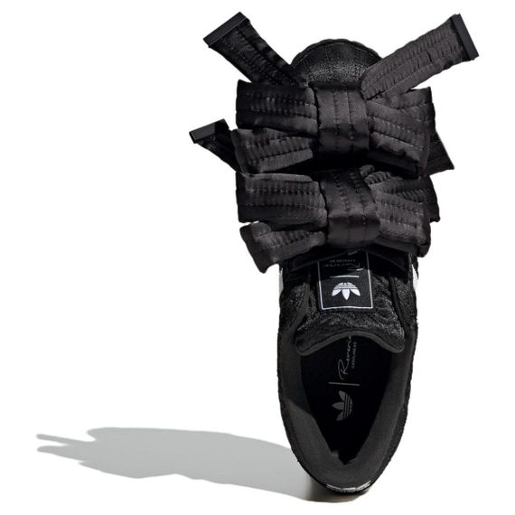 Adidas originals Superstar В кроссовках для скейтборда Низкие Кроссовки Черные/Белые Женские