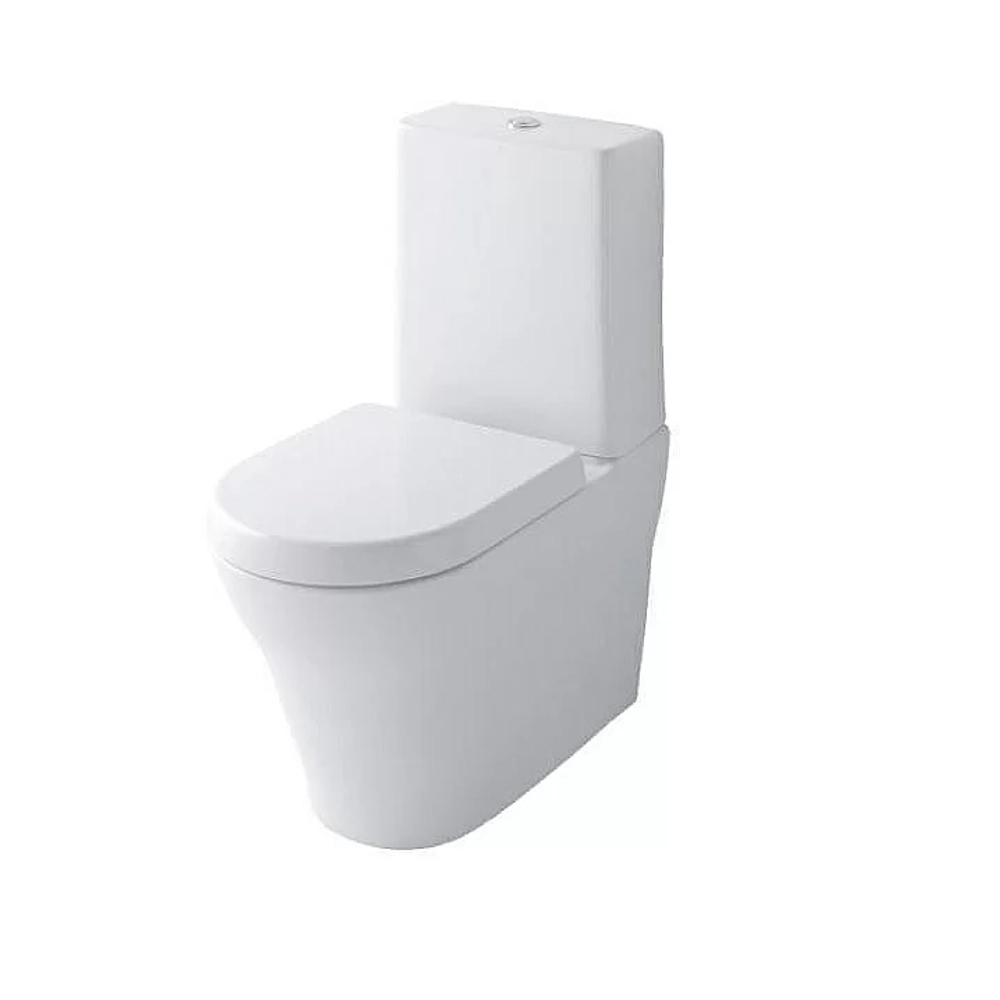 Унитаз напольный TOTO MH TOILET CW161Y#XW безободковый, с бачком, слив торнадо