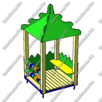 БЕСЕДКА-ДОМИК