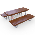 Стол уличный с лавками Rail Road 02