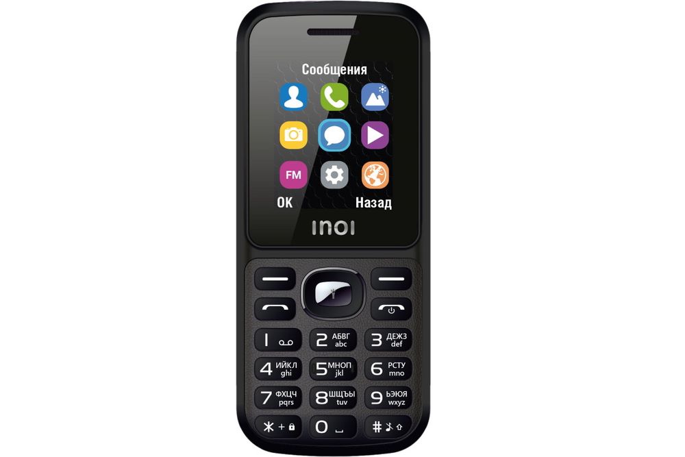 GSM Телефон INOI 105 Black (2sim)