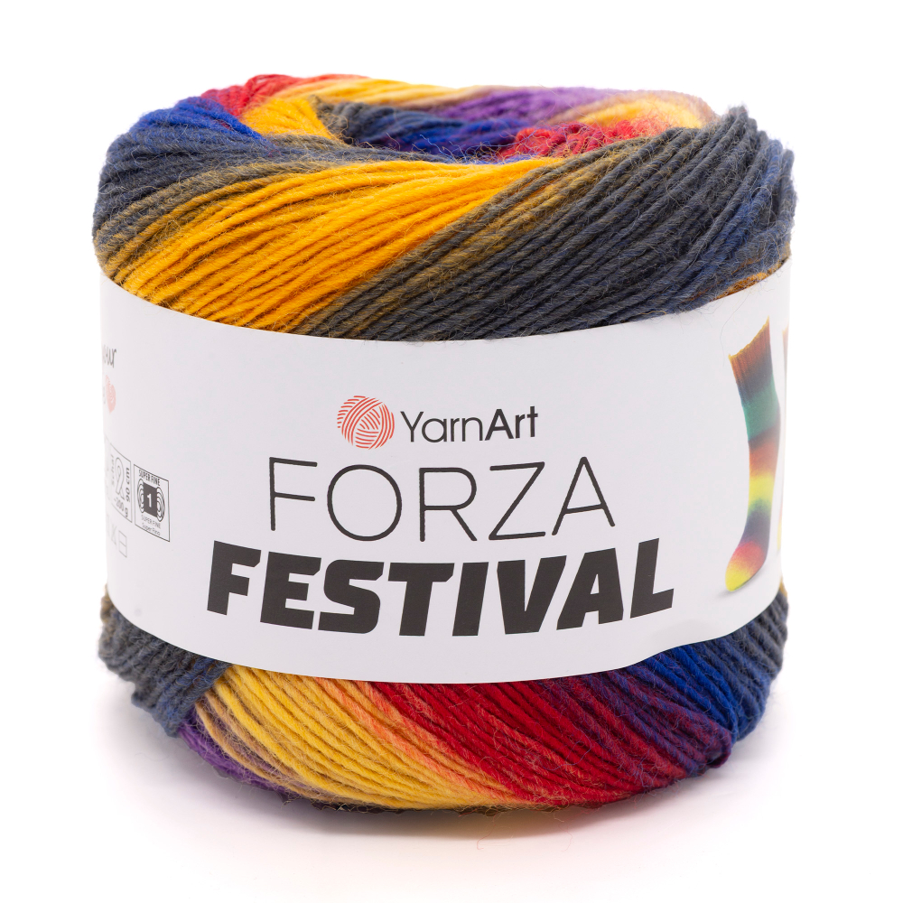 Пряжа YarnArt Forza Festival (2909)