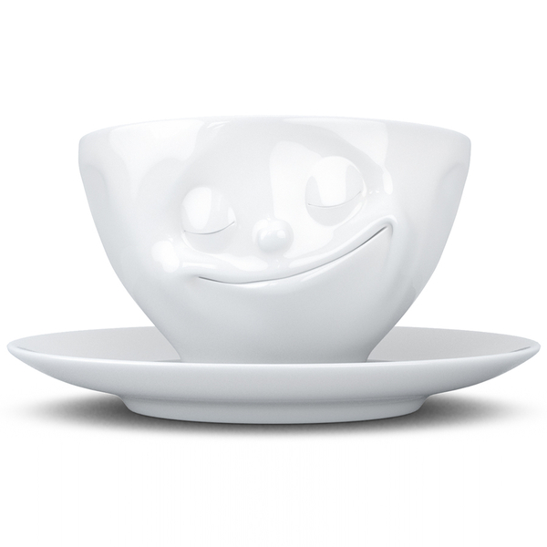 Чайная пара 200мл Tassen Happy белая