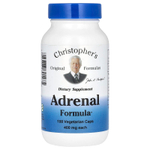 Christopher's Original Formulas, Adrenal Formula, 100 вегетарианских капсул