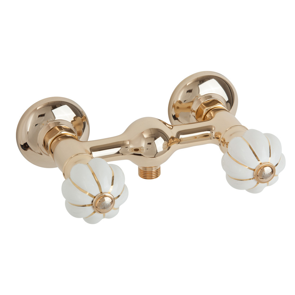 Смеситель для душа Migliore Olivia 19030 Белый/декор золото/зол. купить