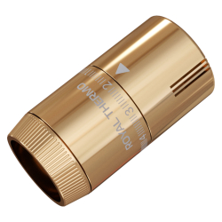 Термоголовка жидкостная Royal Thermo Design М30х1,5 (золото)