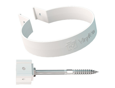 ХОМУТ ТРУБЫ VINYLON с крепежом 120 мм