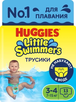 Трусики Huggies Little Swimmers для плавания 3 (7-15кг) 13 шт.