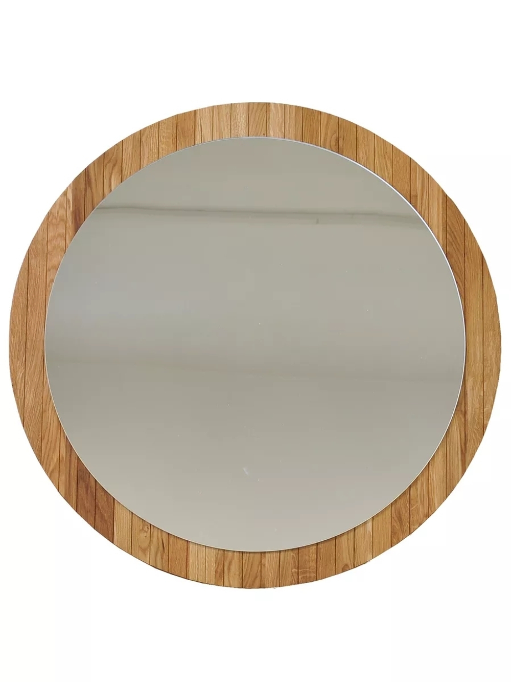 Зеркало настенное Пиафорте 81х81 из массива дикого дуба