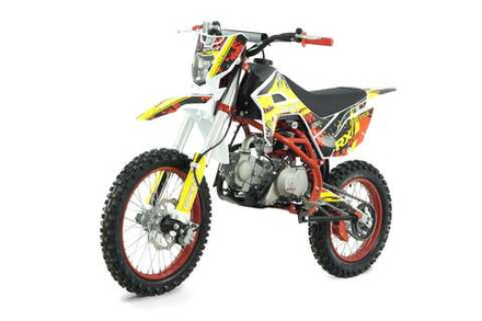 Питбайк ROCKOT BASIC 125E Jokester 2.0 (механ. сцепл., эл. стартер, 17/14)