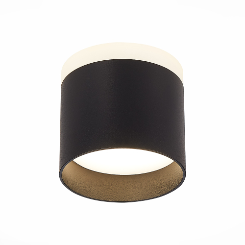 ST102.442.09 Светильник потолочный Черный LED 1*9W 4000K 702Lm Ra&gt;80 120° IP20 D79xH75 170-240V Накладные светильники