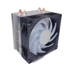 Кулер для CPU BaseTech 903SCR, 1х92мм, 700-2400rpm, 4-pin, Al+Cu, серебристый-черный-белый/FRGB, 44CFM, 23дБ, 3-PIPE(прямой контакт), TDP 130Вт, INTEL 1700/1200/115x/2011, AMD AM5/AM4/AM3(+)/AM2(+)/FM2(+) (BT-903SCR)