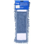 Сменная насадка для швабры микрофибра 40 см Селфи (100 гр) букли синяя