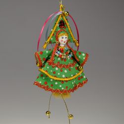 Малая подвесная кукла-мешок Ёлочка