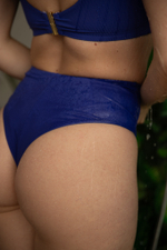 Купальник Kris Line MADERA Плавки Brasyliana High Waist blue