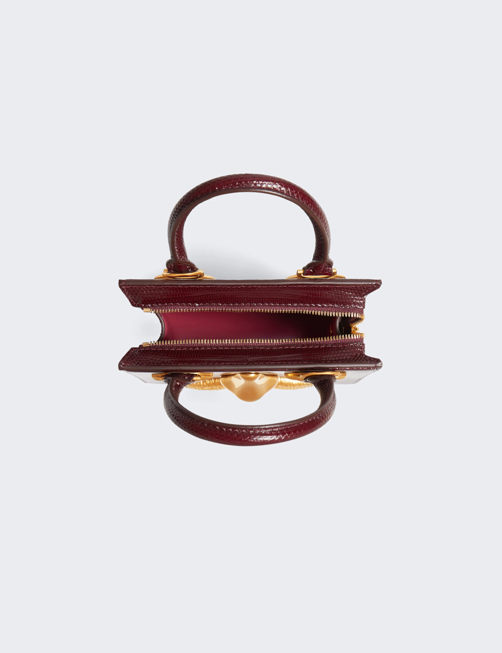 Сумка Schiaparelli Mini Face Bag "Bordeaux"