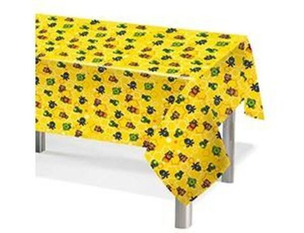 Скатерть  Brawl Stars желт 120 на 180см.