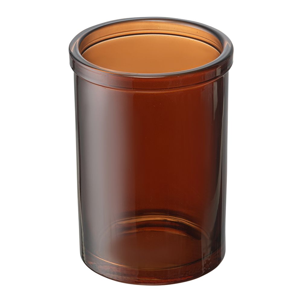 Стакан для зубных щеток Amber, темно-янтарный
