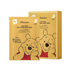 Маска тканевая для лица с юдзу – JMsolution Disney collection vital citrus junos mask, 30мл