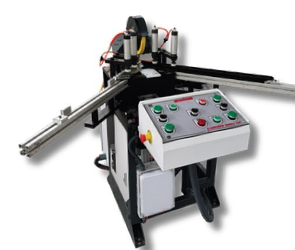 Усозарезной одноголовый 3-х операционный станок по алюминию