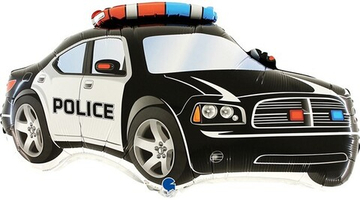 Фигура "Черная полицейская машина"