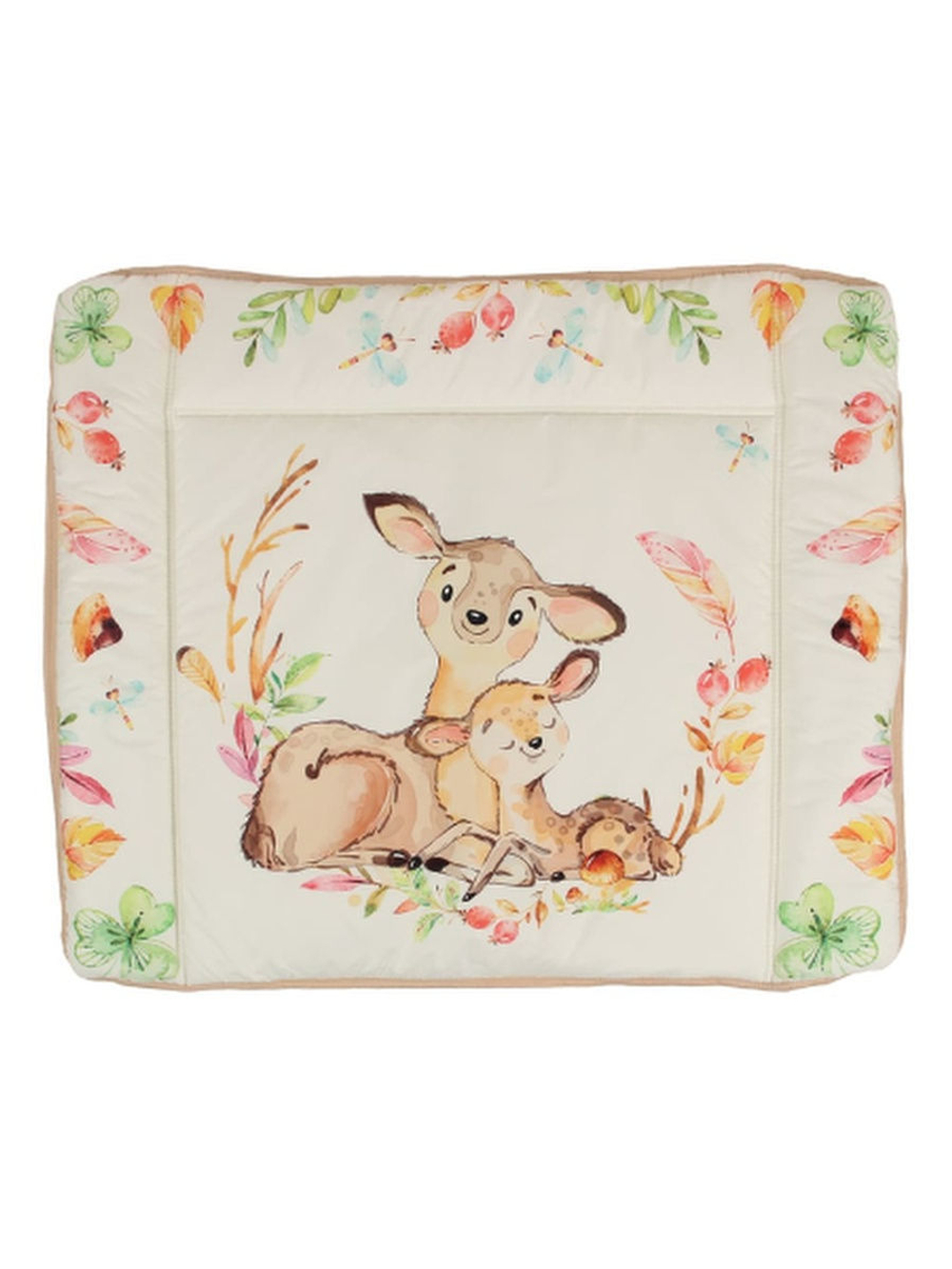Матрасик для пеленания 800*670 ЗВЕРЯТА (Оленята)