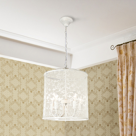 Светильник 5020/5 White brush gold