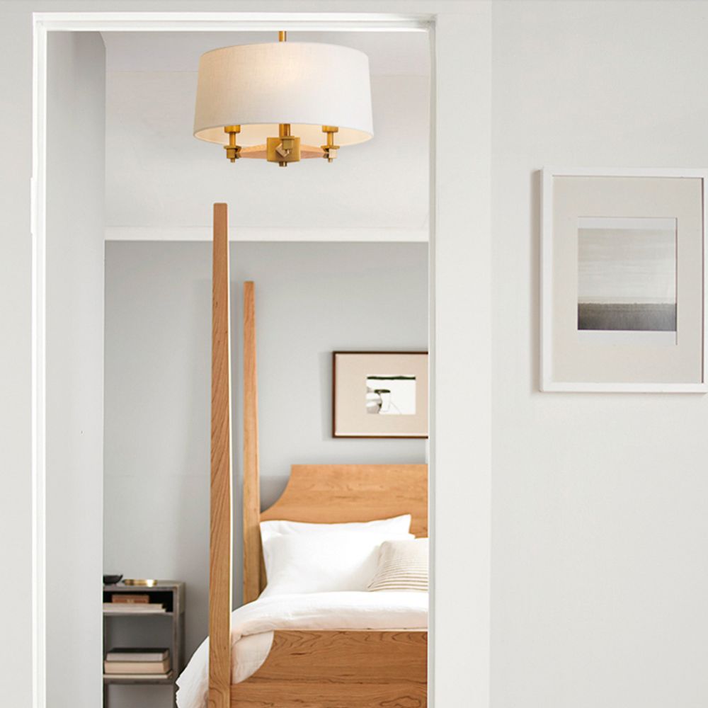 Люстра На Штанге Jorgenson Beige By Imperiumloft