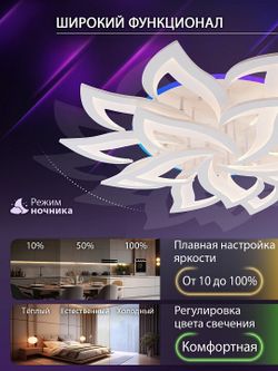 Потолочная люстра Natali Kovaltseva OLIMP LED LAMPS 81437