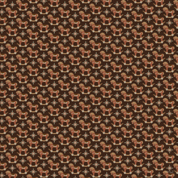 Шаль 120*120см, ЛОШАДКИ на коричневом