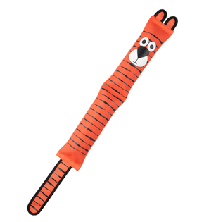 Mr.Kranch Игрушка для собак Тигренок из пожарного шланга 70см. оранжевая