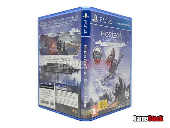 PS4 Horizon Zero Dawn Complete Edition (Б/У, Полностью на русском языке, CUSA-10213)