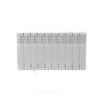 Радиатор алюминиевый Delta Plus 350 10 секций Qну=1030 Вт RAL 9016 (белый) Ogint