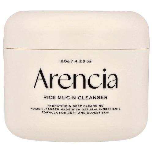 Arencia, Очищающее средство с рисовым муцином, 120 г (4,23 унции)