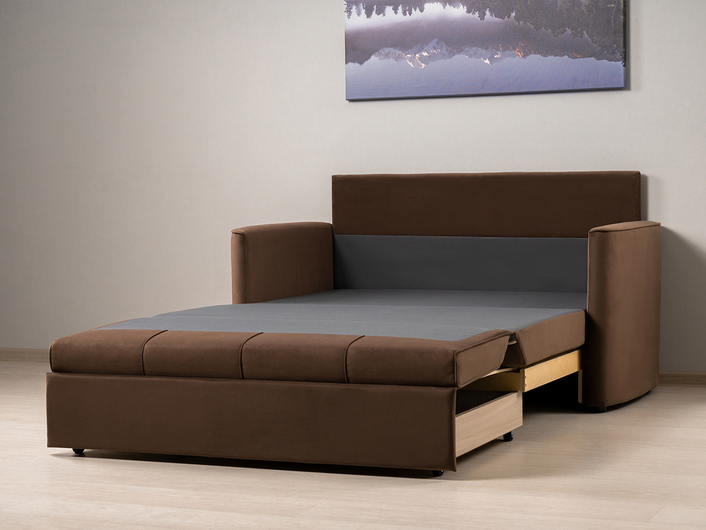 Диван кровать Мелани, Коричневый