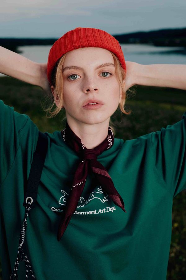 Футболка Rabbits зеленая - фото 10