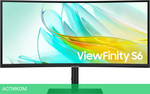 Монитор Samsung ViewFinity S6 S34C650UAIXCI черный (LS34C650UAIXCI)