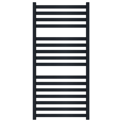 Полотенцесушитель водяной Lemark Bellario LM68116BL П16 500x1100, черный