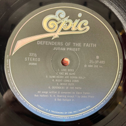 Винтажная виниловая пластинка LP Judas Priest Defenders Of The Faith (Japan 1984) (Obi)