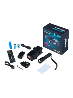 Монокуляр цифровой ночного видения Levenhuk Halo NVR50, с прицельным крепежом