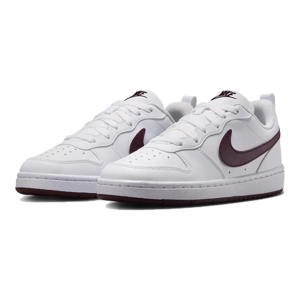 Женские кроссовки Nike Court Borough Low Recraft 'White Burgundy Crush' DV5456-112