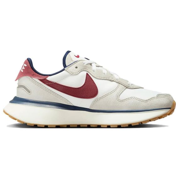 NIKE Phoenix Waffle Беговые кроссовки Низкие Серые Женские