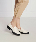 Кожаные лоферы LEAH Coach - бежевый(CB990)