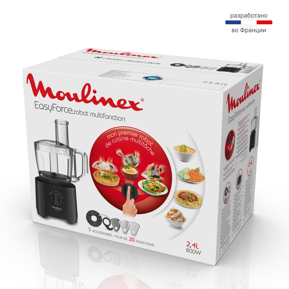 Кухонный комбайн Moulinex Masterchef Easy Force FP245810
