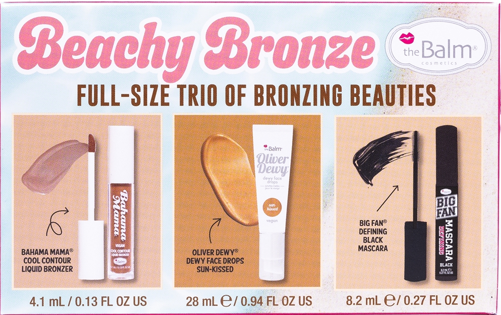 theBalm Holiday Trio Box Set - Подарочный набор для идеального внешнего вида, 1 szt.