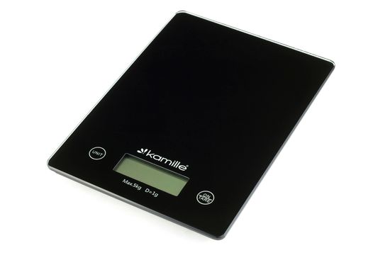 Весы кухонные электронные Kamille KM 7107 стеклянные