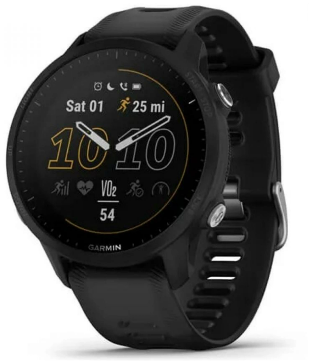 Смарт-часы Garmin Forerunner 955 с черным ремешком (010-02638-30)