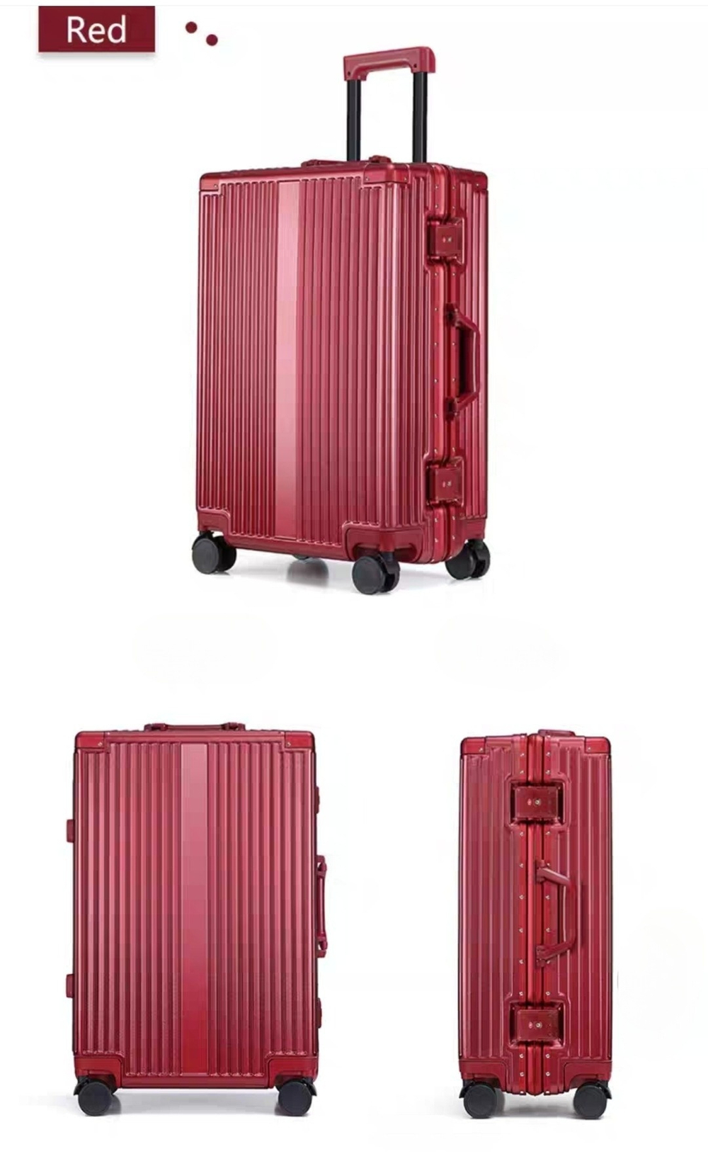 Чемодан Paul Frank "Business X" Aluminium Frame (Ruby)