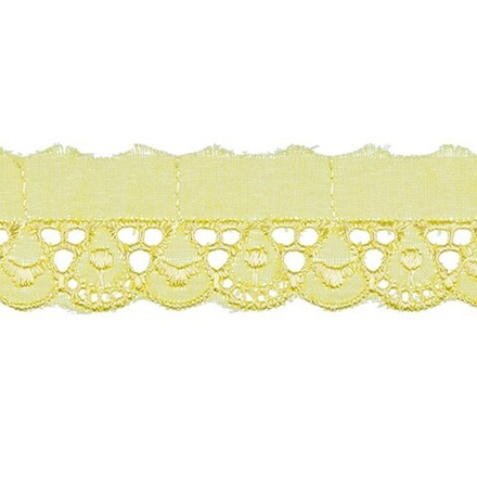 Шитье цветное   "Gamma", 25 мм, цв.желтый