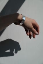 Браслет битый широкий